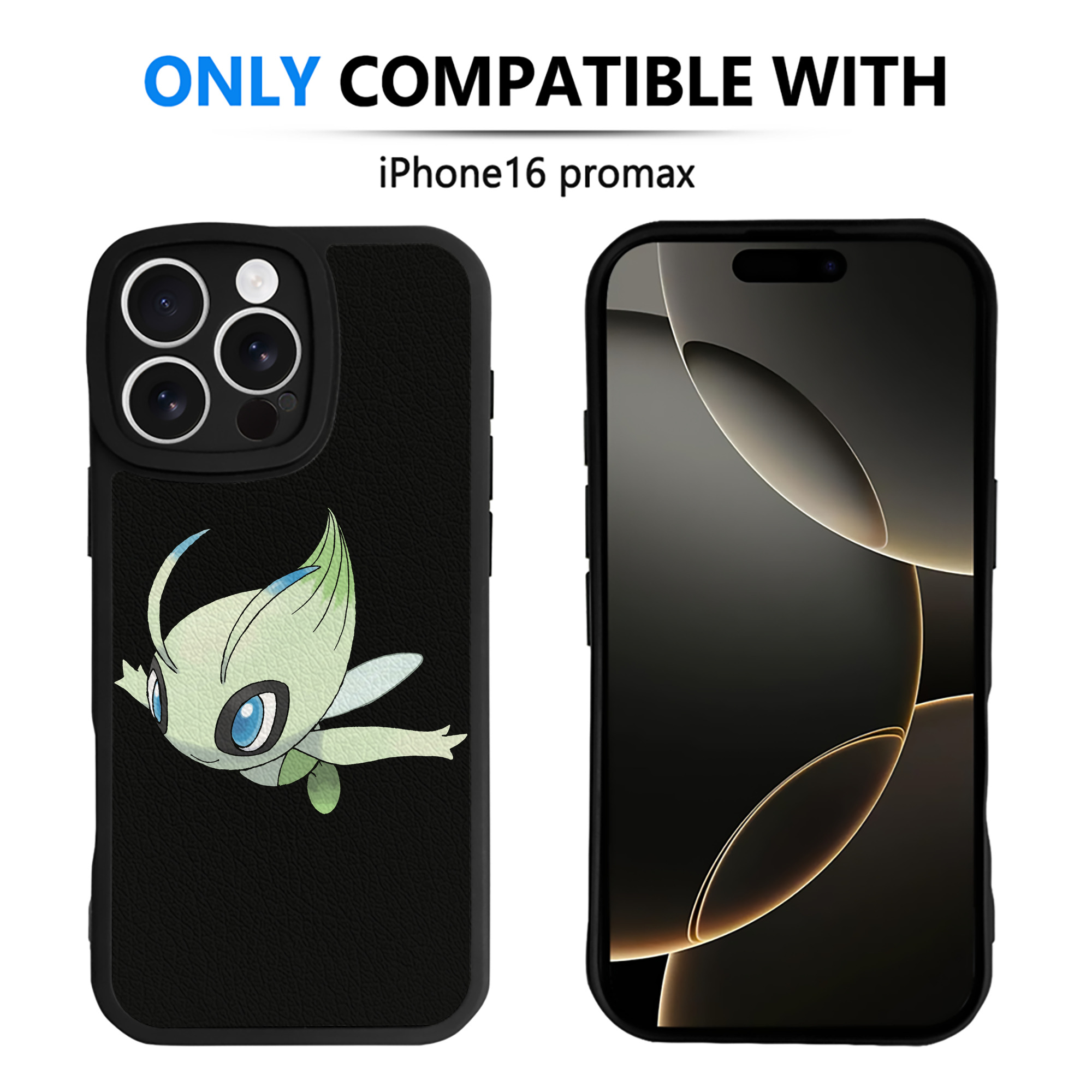 （画像用） ポケットモンスター Pokémon 【iPhone 16シリーズ対応】シリコンスマホケース（レザー調） 材質：シリコン